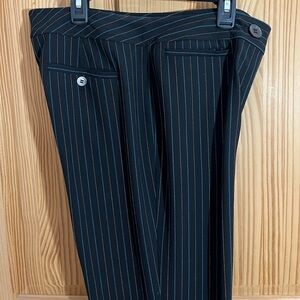 Ann Taylor Black Pinstripe Women's Trousers